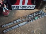 Vintage Harley Vtwin Rear Struts Oem 59673-77 Chrome 59672-77 Shovel Super Fxe. Fixed Price $59.97.