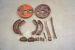 Harley Knucklehead Flathead Panhead Servi-car Front Brake Backing Plate *TZ18. Fixed Price $379.99.