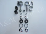 Triumph Bsa Handlebar Clamps Mounting Hardware Bush Kit 97-2291 97-1527. Fixed Price $94.95.