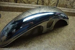 1981 Yamaha Front Fender Panel Wheel Well Chrome Mud Guard. Fixed Price $74.95.