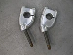 1995 Yamaha Virago Handlebar Clamps 42X-23442-00-38. Fixed Price $29.00.