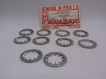 Nos Kawasaki Gpz ZX750 1983-1985 QTY10 Side Kick Stand Lock Washer 463H1200. Fixed Price $11.99.