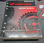 Honda Service Shop Repair Manual Book 2008 - 2012 Rr Ra 61MFL04. Fixed Price $50.00.