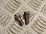 Yamaha FZS600 Fazer 2002 03 Engine Front Oil Pipe Bolt Pair TDM850 1996. Fixed Price $8.27.