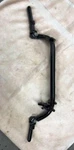 Restored Honda Late CL77 Complete Foot Peg Step Bar Assembly. Fixed Price $155.00.