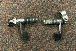 Harley Foot Pegs And Mounts Highway Shovelhead Panhead Ironhead Bobber 9424. Fixed Price $45.00.