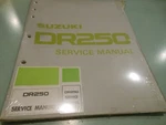 New Oem Suzuki DR250 Service Manual Sealed # 99500-42000-03E. Fixed Price $43.99.