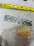 Kawasaki Nos New 41030-1150 Rear Right Outer Spokes (6) KX80 KX85 1998-2011. Fixed Price $25.00.