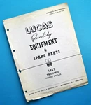 1957 Triumph Motorcycle Book Lucas Electrical Parts Catalog 5TA TR6 T100 T110. Fixed Price $19.95.
