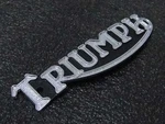 82-3496 Triumph Tiger Cub Petrol Tank Badge Styling Band Name Plate '. Fixed Price $23.05.