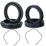 Fork Oil Seals Dust Covers & Retaining Clips Fits Triumph Trophy 1200 1993. Fixed Price $24.34.