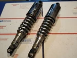 Oem 1982 Honda CB650 Sc Nighthawk H1531-1 Rear Shocks Showa MC9-671. Fixed Price $24.00.