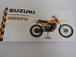 New Suzuki 1976 Owners Manual RM370A. Fixed Price $27.21.