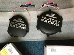 Clutch And Ignition Cover Fit Yamaha YZ125 Factory Racing Boyesen SC-33AB CC-33B. Fixed Price $129.98.