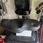 Harley Davison King And Queen Seat. Fixed Price $200.00.