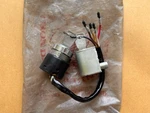 Nos Japan Honda CA200 C200 Ignition Switch 5 Wire & Steering Lock Set Has Defect. Fixed Price $260.00.