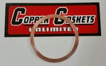 Husqvarna 430 500 Copper Head Gasket Top End Set 88MM X .81MM Thick 1981 Thru 83. Fixed Price $29.00.