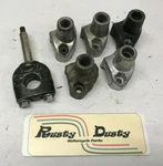 Mix Lot Of Harley Lower Clamps 2 Handlebar Risers Mostly Right Sides Only. Fixed Price $29.99.