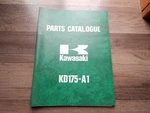 1976 Kawasaki A1 Parts Catalogue # 99997-676 Oem. Fixed Price $40.00.