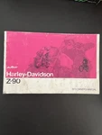 1973 Harley Davidson Z-90 Model Owner Manual. Fixed Price $47.50.