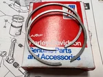 Aermacchi Harley Nos 22476-74P Rings (one Pair) 1976 1978 SS175. Fixed Price $15.98.