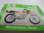 Kawasaki Owners Manual 1980 KM100A6. Fixed Price $22.98.