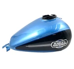 Oem Harley 61356-11DGS Cool Blue Pearl Vivid Black Fuel Gas Tank 08-24 Touring. Fixed Price $268.20.