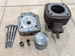 1988 Honda Elite SB50 Cylinder Head Piston Oem Used 50CC Moped. Fixed Price $39.99.