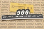 Nos Kawasaki 1973-75 Z1 900 Right Side Cover Emblem Badge 56018-139. Fixed Price $82.49.