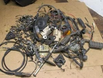 1978 Suzuki GS750 Misc Frame Hardware Parts Coils Foot Pegs Bolts Cables. Fixed Price $59.49.