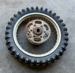 1979 Honda Rear Wheel Tire Rim 42711-KBR-003 42701-429-003. Fixed Price $199.95.