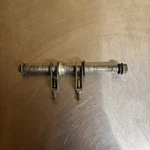 41068-1076 Rear Wheel Axle With Tensioner Kawasaki 500 Kx 1983. Fixed Price $58.70.