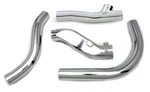 Chrome Exhaust Header Pipe Set For 1941 - 1947 Harley Knucklehead Motors. Fixed Price $324.00.