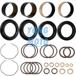 Front Fork Bushing Dust Oil Seal Rebuild Kit Honda Shadow VT1100C 1987-2007. Fixed Price $30.79.