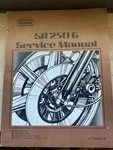 Genuine Yamaha Factory Service Manual 1980 SR250G LIT-11616-01-93. Fixed Price $22.99.