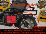 H-d Oem Harley 14-25 Touring Road Street Glide Front Fender Vivid Black 41088. Fixed Price $299.95.