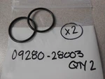 Nos Oem Suzuki O-ring 77-79 GS550 09280-28003 Qty. Fixed Price $9.99.