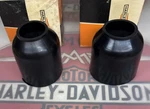 Harley Aermacchi Rapido TX125 Baja Sprint Nos Fork Dust Cover Set 46006-62P. Fixed Price $49.99.