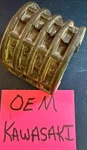 Genuine Oem 1975 Kawasaki Trial KT250 Gas Tank Fuel Cell Mounting Band 92075-215. Fixed Price $9.50.