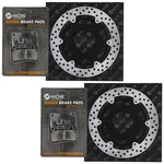 Niche Front Brake Rotor Pad Kit For Suzuki GSXR750 59100-29850 Semi Metallic. Fixed Price $133.95.