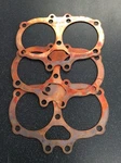 Genuine Nos 71-2315 Bsa A65 All Models Copper Cylinder Head Gaskets 68-0827 X. Fixed Price $26.80.