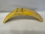 1974-1976 Yamaha B Front Fender Wheel Cover Plastic Yellow. Fixed Price $50.00.