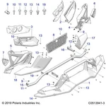 Polaris Wing, Front, Lower, Genuine Oem Part 5454386, Qty 1. Fixed Price $734.99.