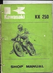Kawasaki KX250 Shop Manual 99997-706. Fixed Price $7.00.