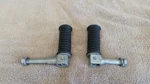 1975-76 Suzuki Ts 74-77 TC185 73-77 GT185 TC125 Passenger Foot Pegs. Fixed Price $40.00.