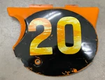 Used Oem Yamaha TT500 XT500 Right Side Cover Panel 1T1-21721-00 U16. Fixed Price $49.92.