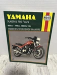 Haynes Repair/service Manual For '80-84 Yamaha XJ650 & XJ750 Fours (M738). Fixed Price $35.00.