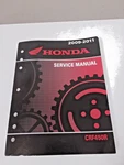 Honda 2009 2010 2011 CRF450R Service Manual O.e.m. Part No. 61MEN72 Great Shape. Fixed Price $47.31.