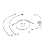 For Harley Touring 08-13 12"-14" Handlebar Non Abs Hydraulic Front Brake Line. Fixed Price $89.87.