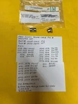 Oem Suzuki Rear Brake Arm Pin (09209-11002) And Nut (09150-06010) Ahrma. Fixed Price $12.00.